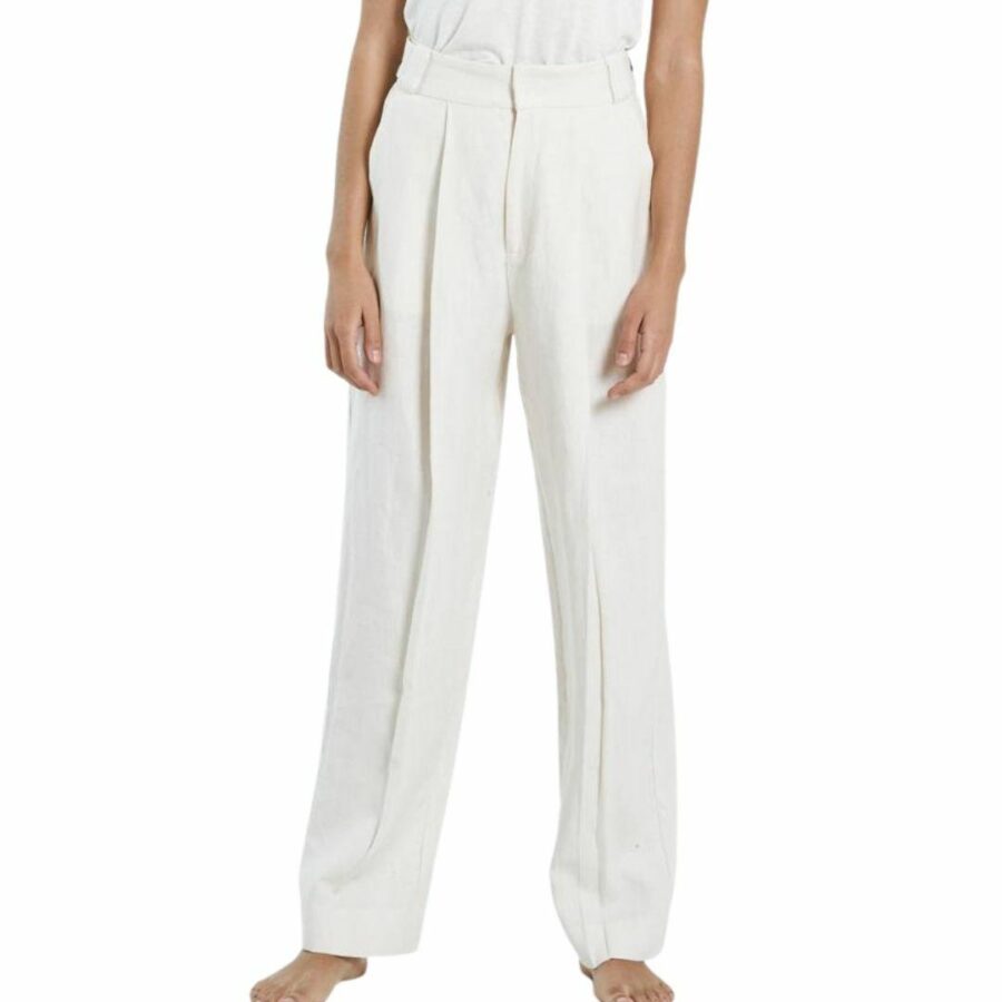 Zoe Pant Womens Pants And Jeans Colour is Ivory