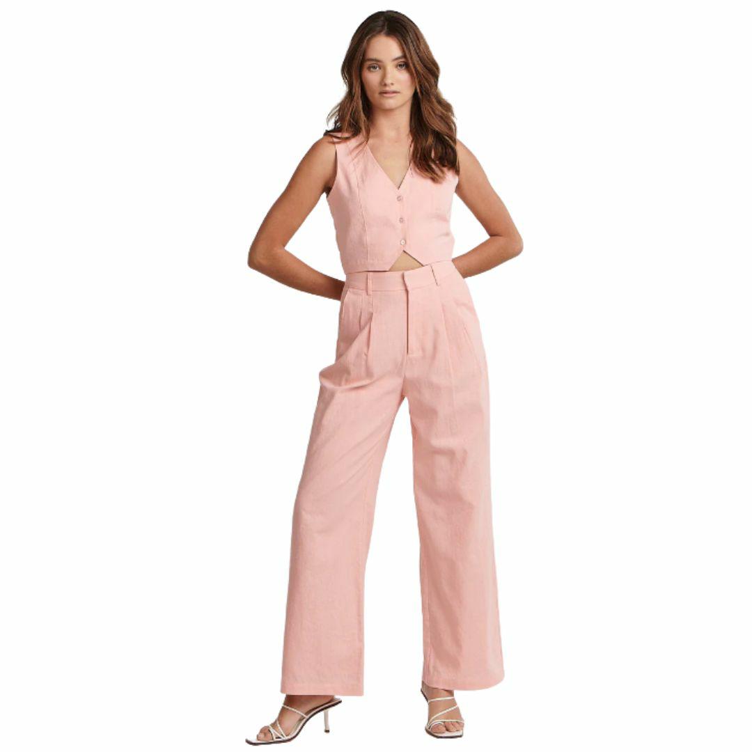 Halee Pant Womens Pants And Jeans Colour is Pink Punch