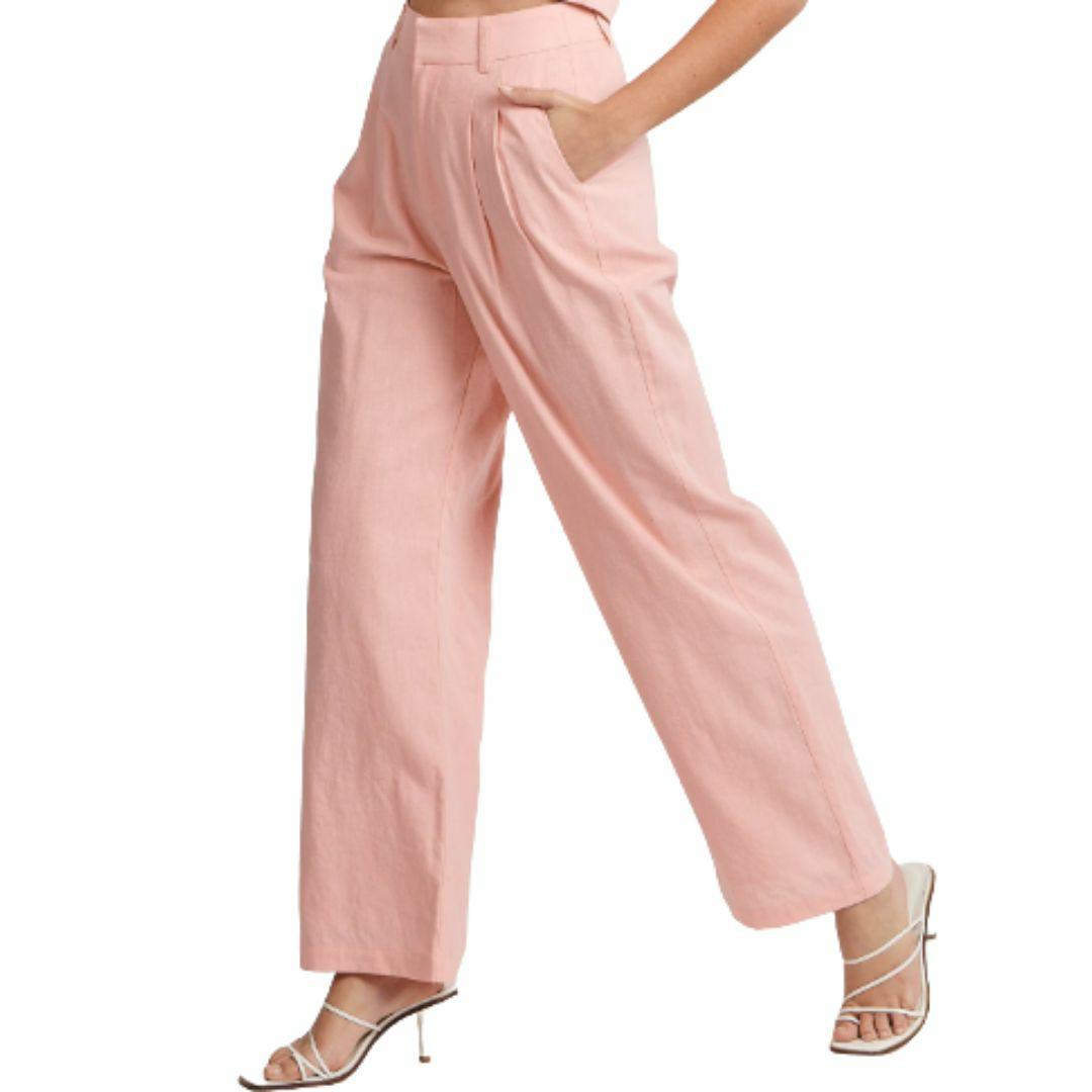 Halee Pant Womens Pants And Jeans Colour is Pink Punch