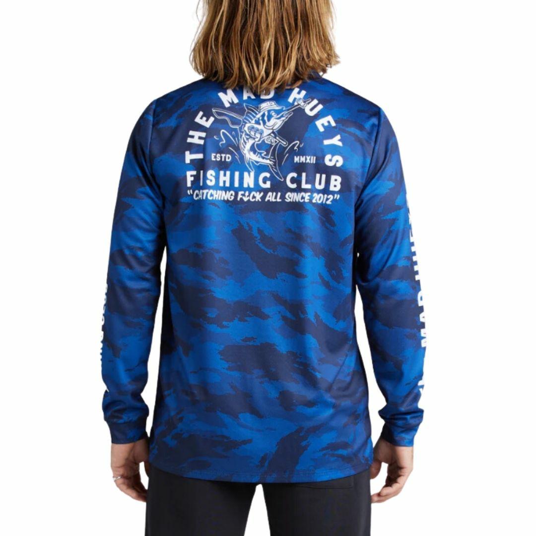 Fishing Club Jersey Mens Tops Colour is Navy
