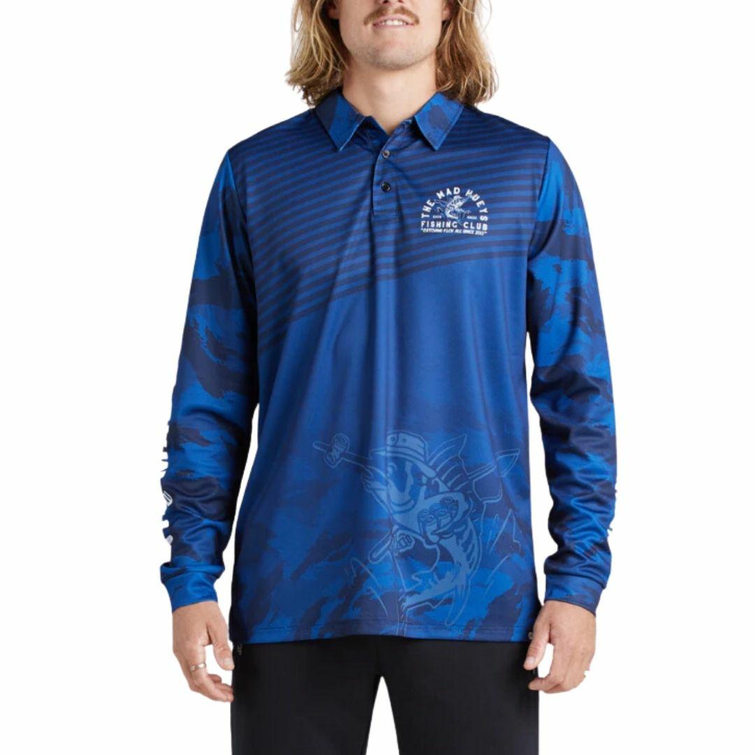 Fishing Club Jersey Mens Tops Colour is Navy