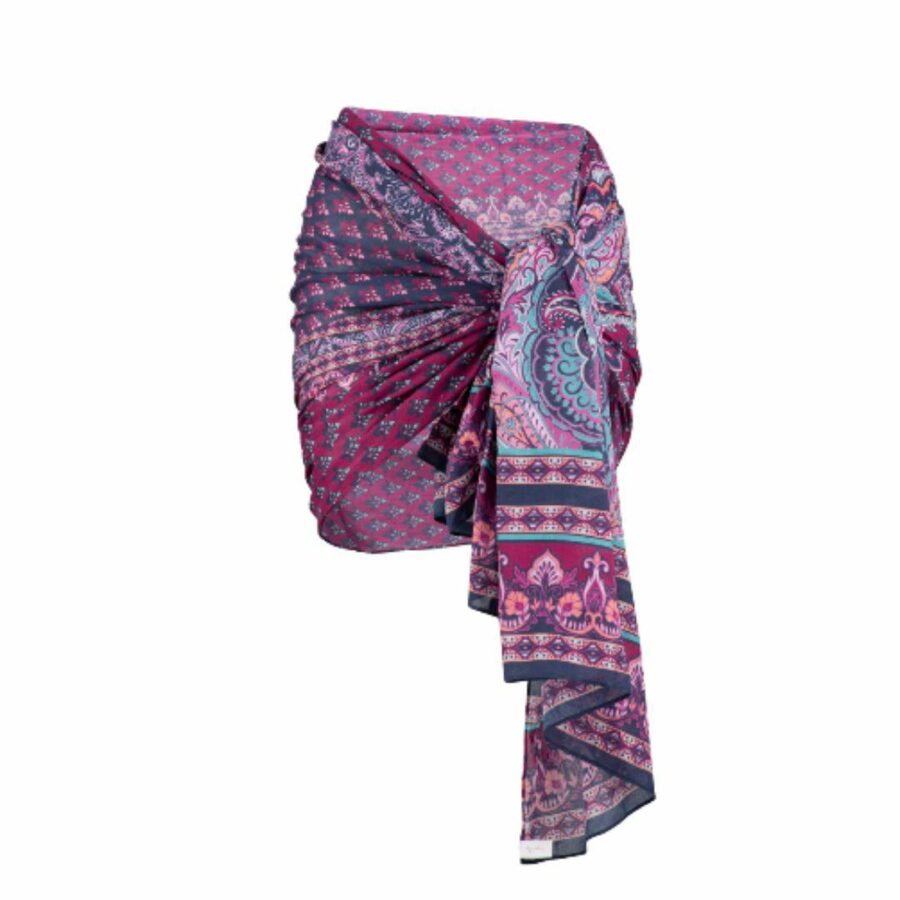 Esther Sarong Magenta Womens Water Ski Accessories Colour is Magenta