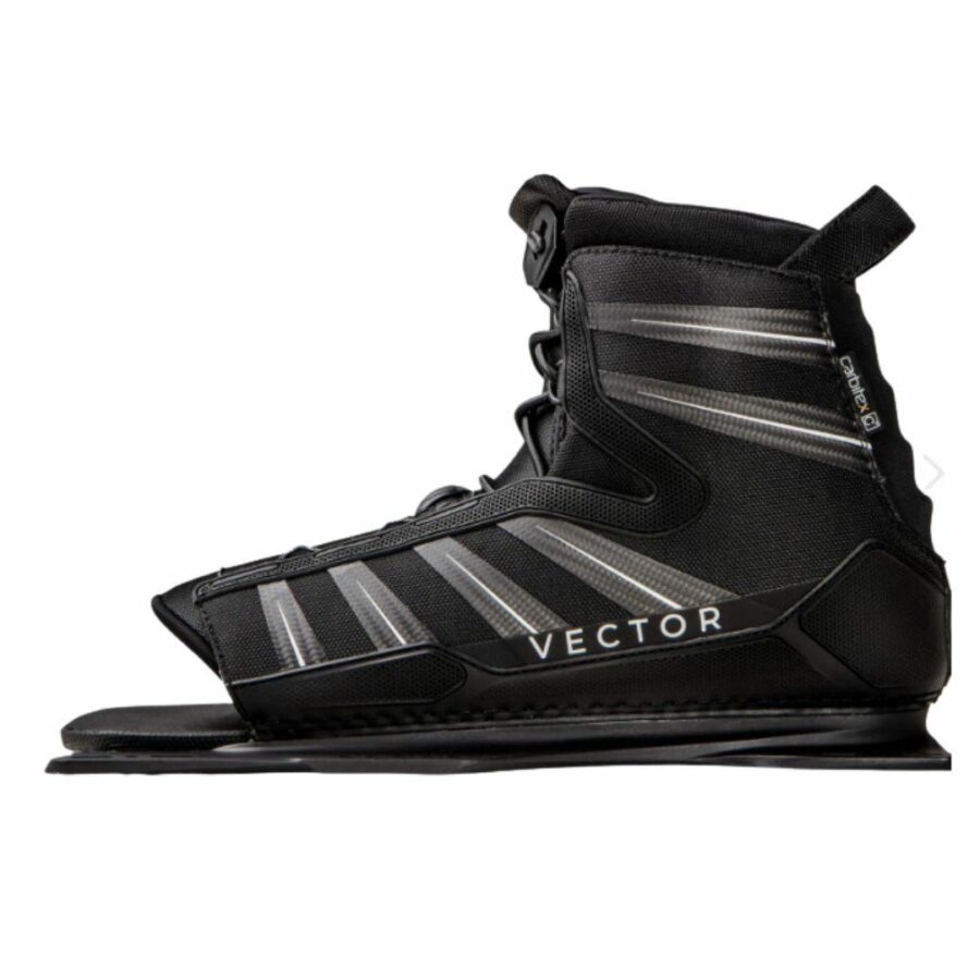 Vector Boa Boot Mens Water Ski Accessories Colour is Blkcb
