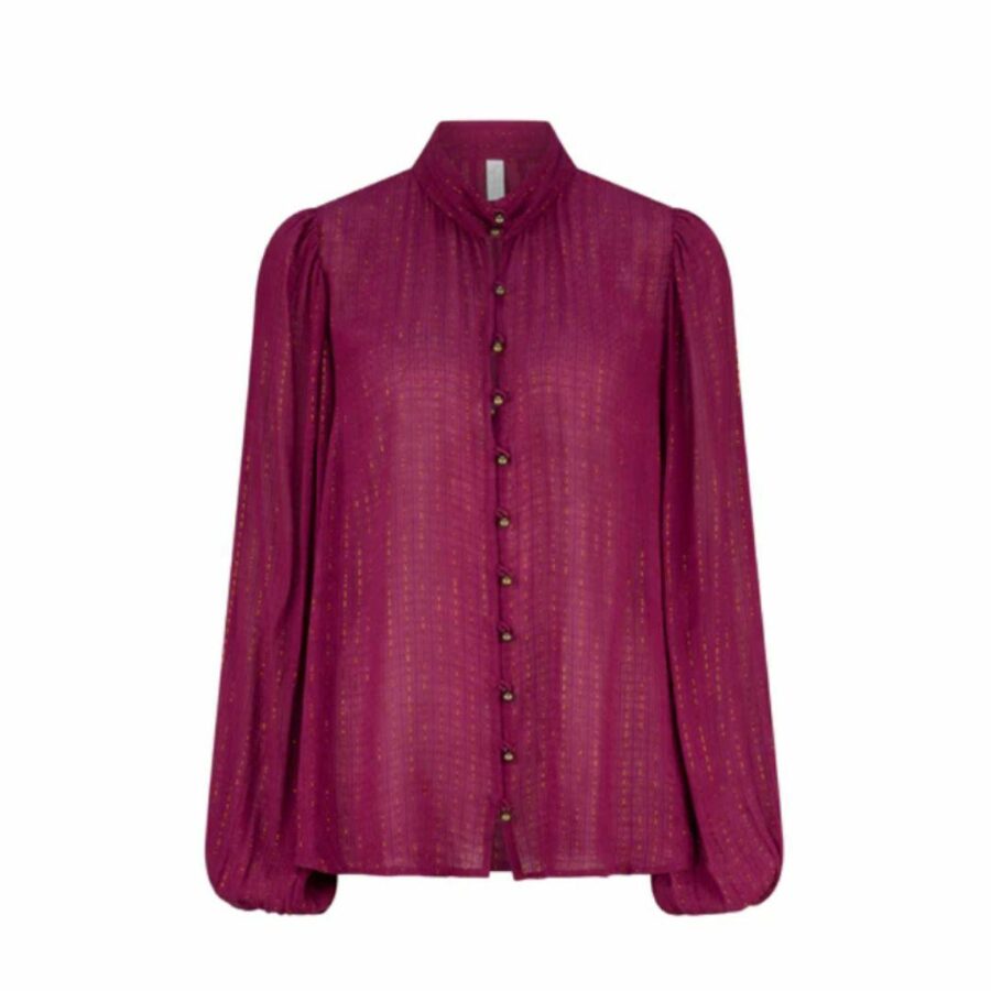 Esther Ramona Blouse Womens Tops Colour is Grp