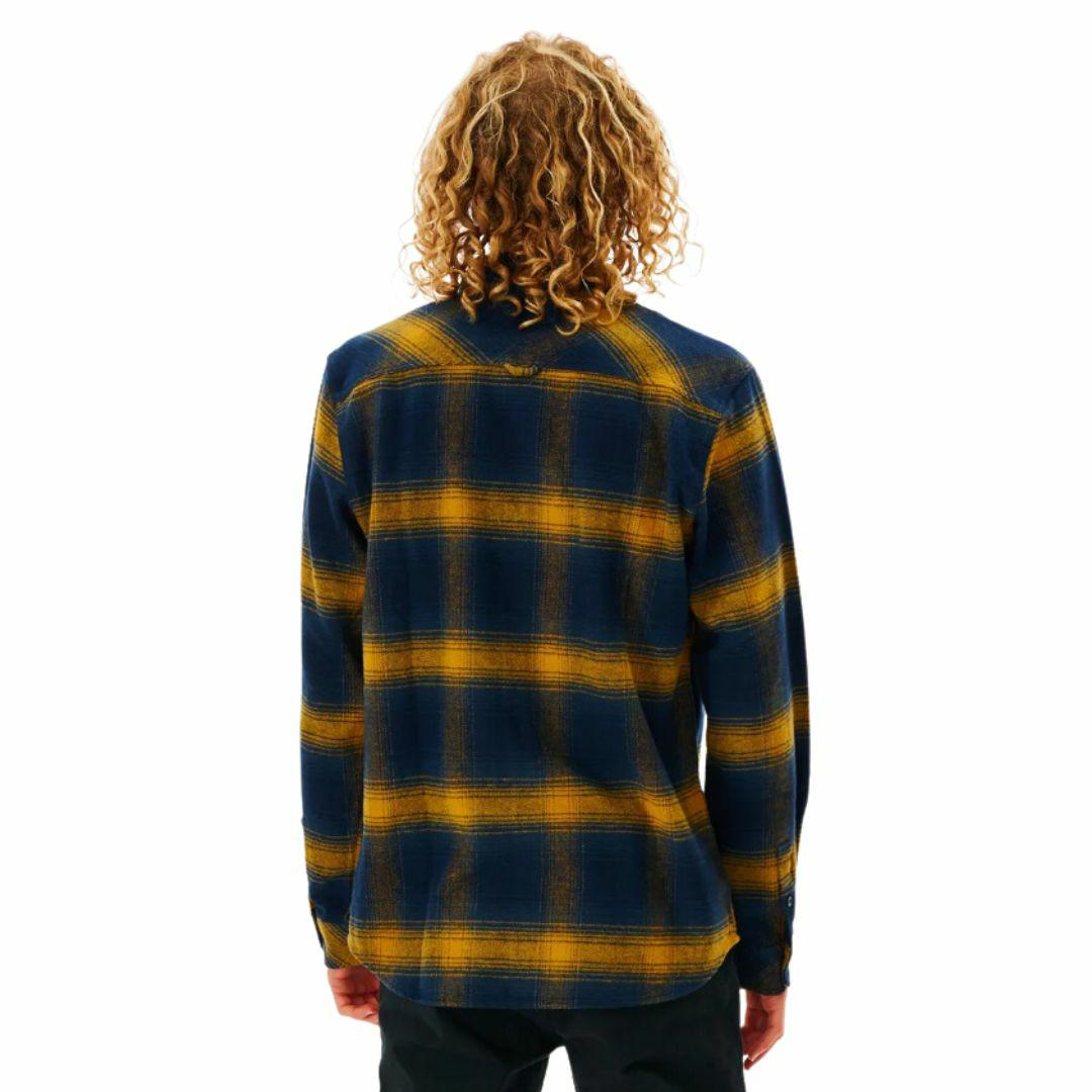 Count Flannel Shirt Mens Tee Shirts Colour is Gold