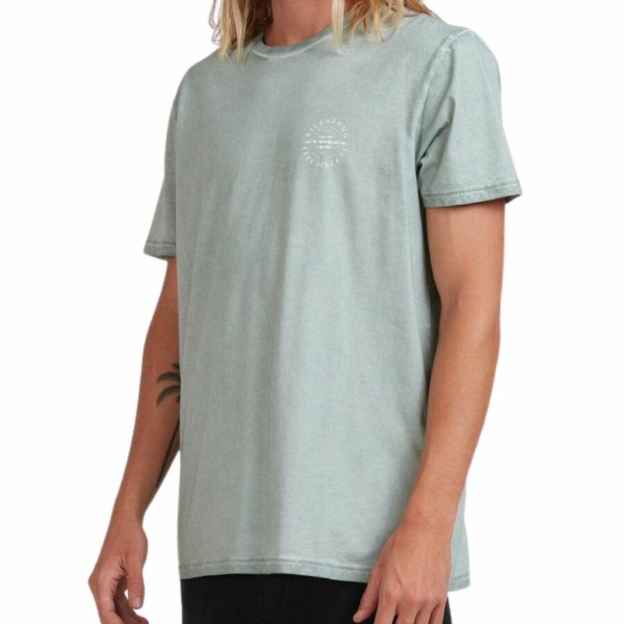 Big Donny Ss Mens Tee Shirts Colour is Faded Milita