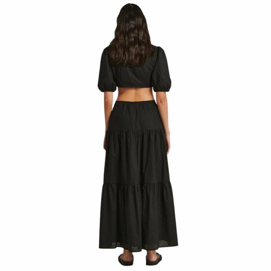 Paige Maxi Dress Womens Skirts And Dresses Colour is Black