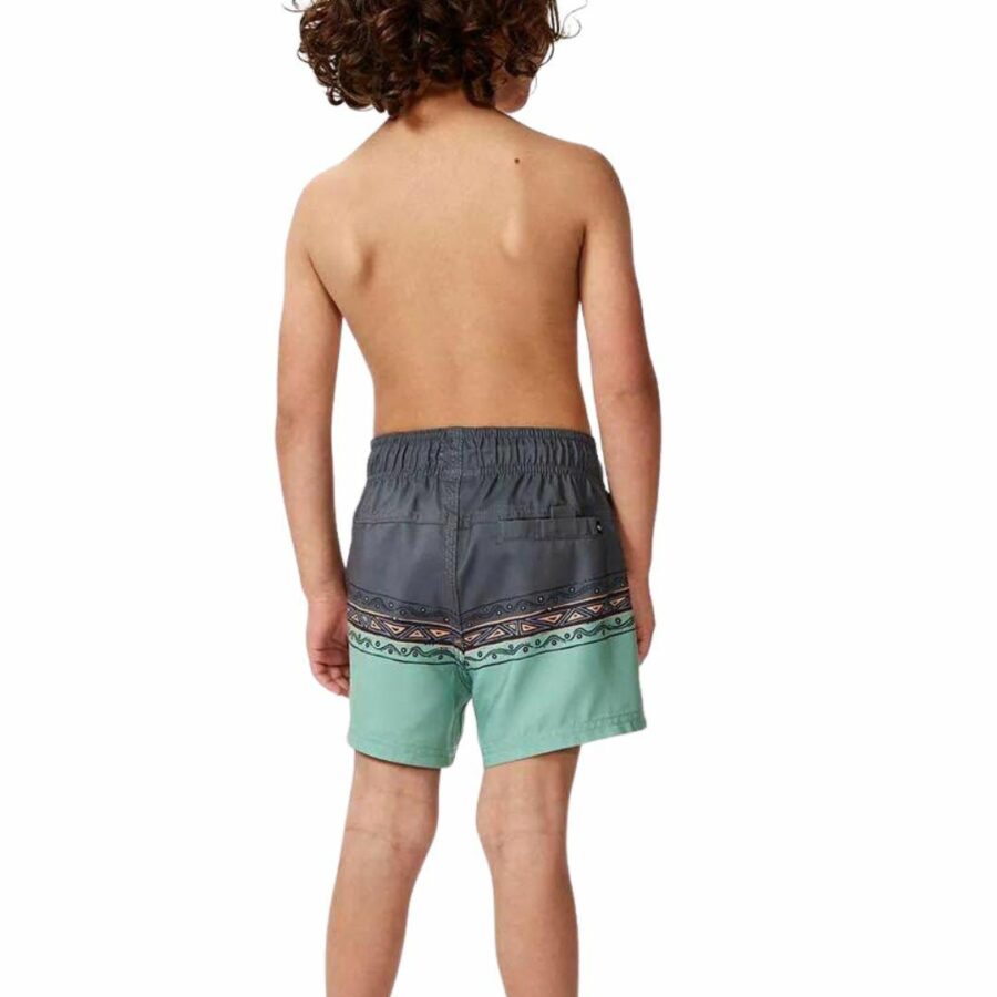 Shred Town Volley - Boy Boys Boardshorts Colour is Washed Black
