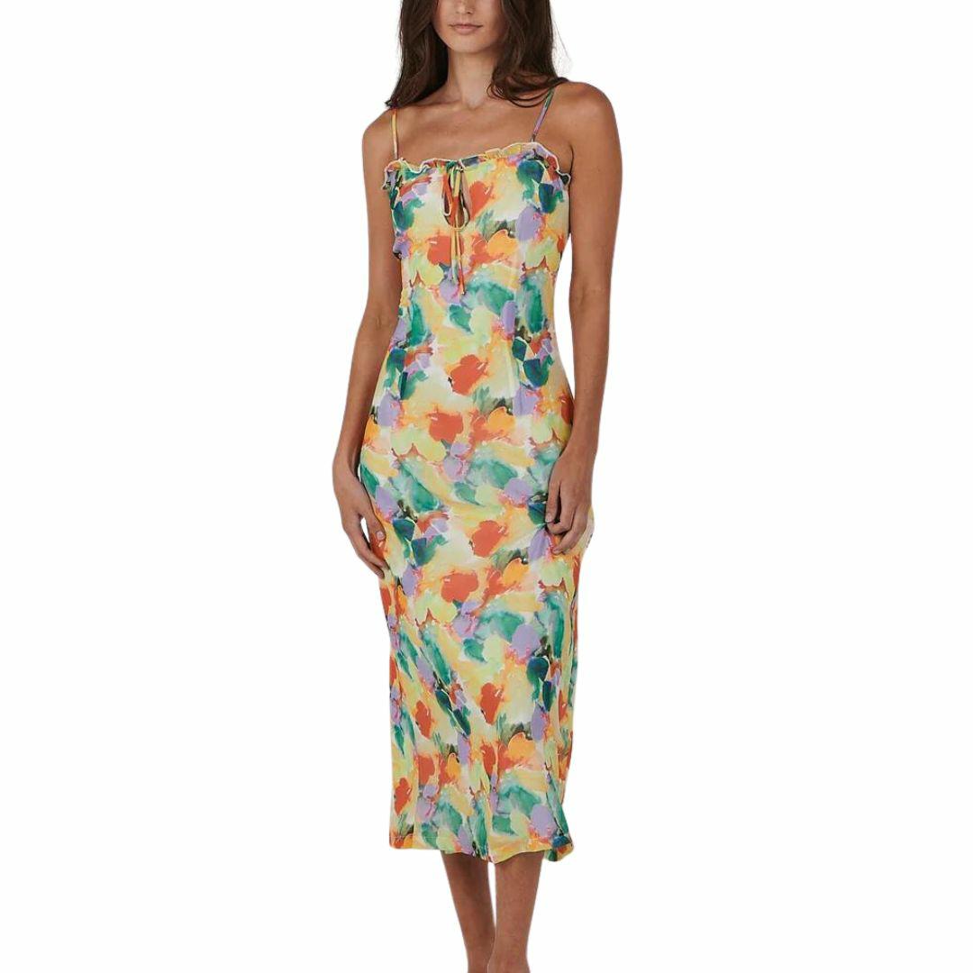 Cheyenne Midi Dress Womens Skirts And Dresses Colour is Floral
