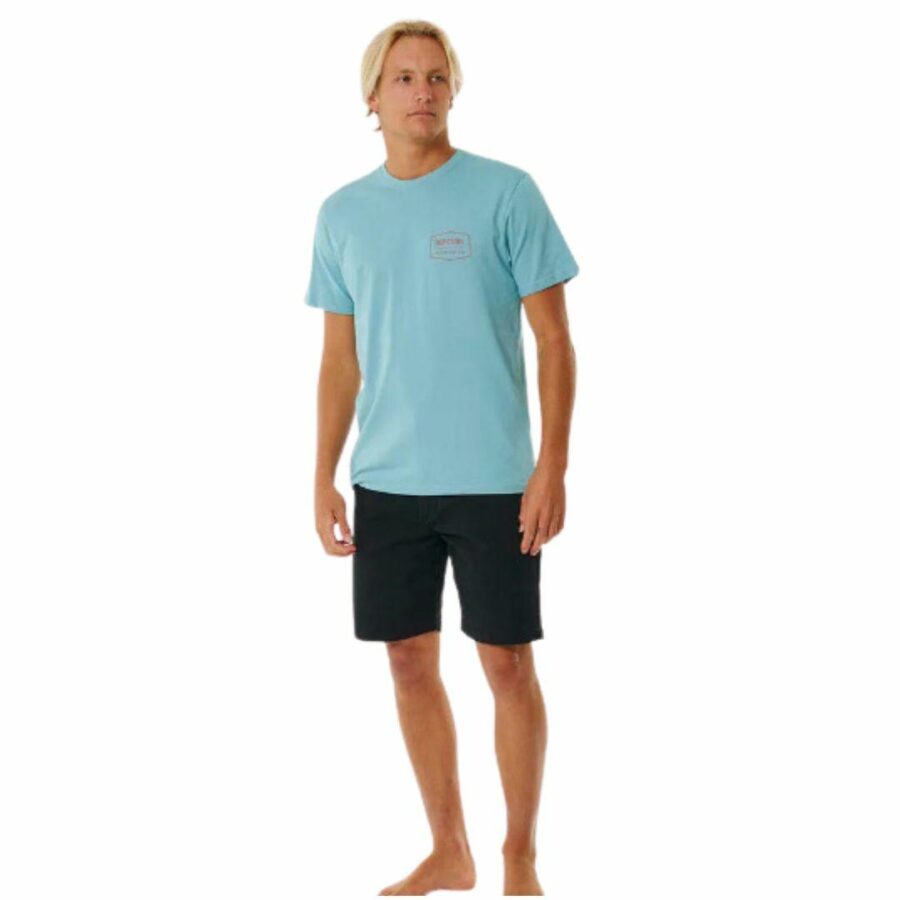 Marking Tee Mens Tee Shirts Colour is Dusty Blue