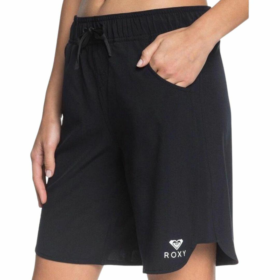 Roxy Wave 9 Inch Bs Womens Boardshorts Colour is Anthracite