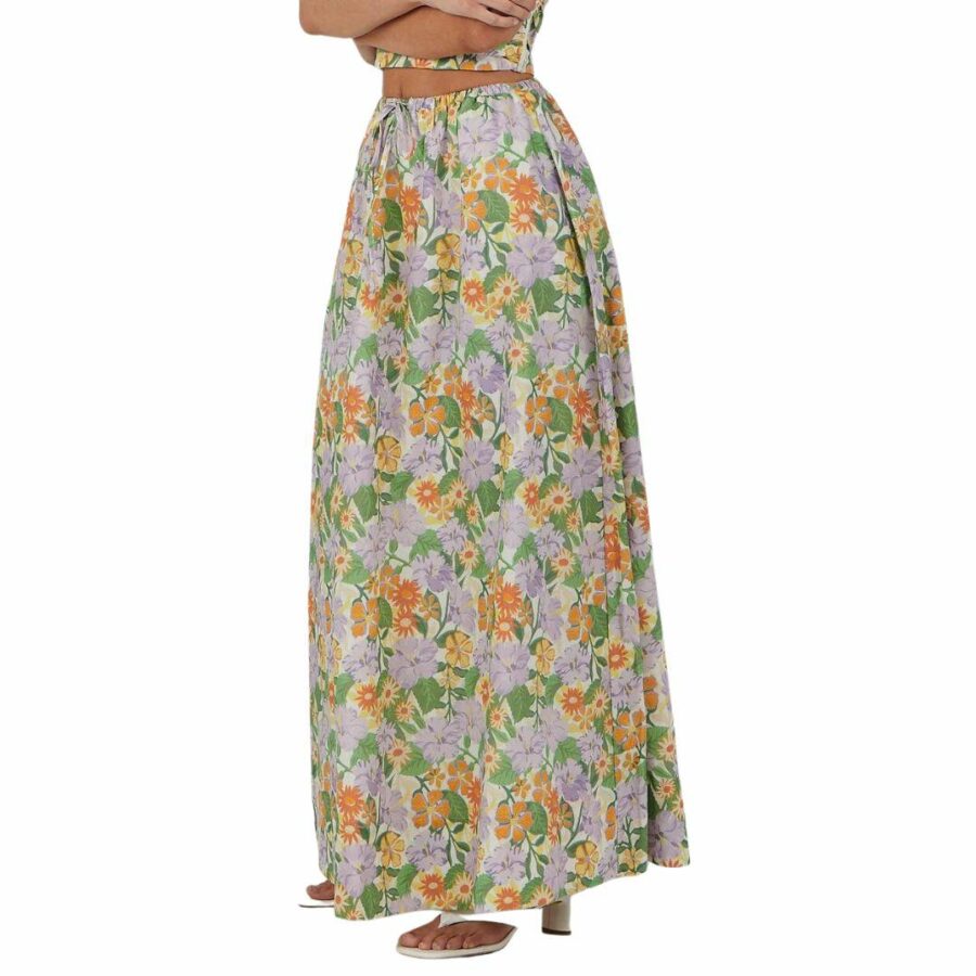 Jarrah Maxi Skirt Womens Skirts And Dresses Colour is Springtime Floral