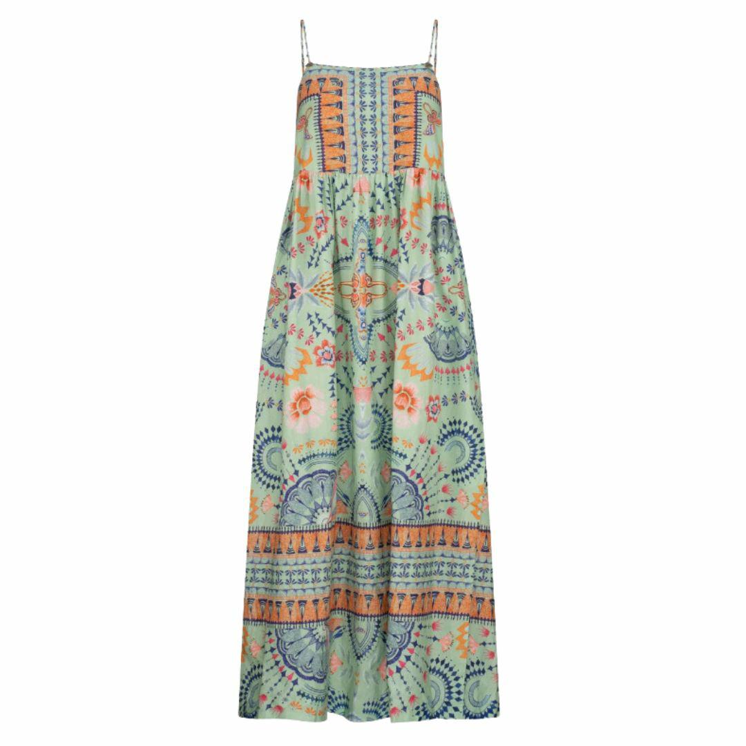 Wandering Folk Hyacinth Womens Skirts And Dresses Colour is Pistachio