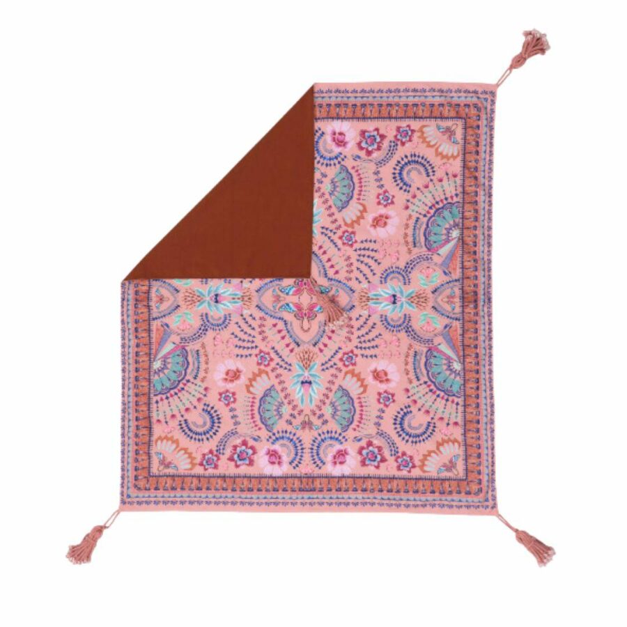Wandering Folk Picnic Rug Womens Water Ski Accessories Colour is Cherry Blossom