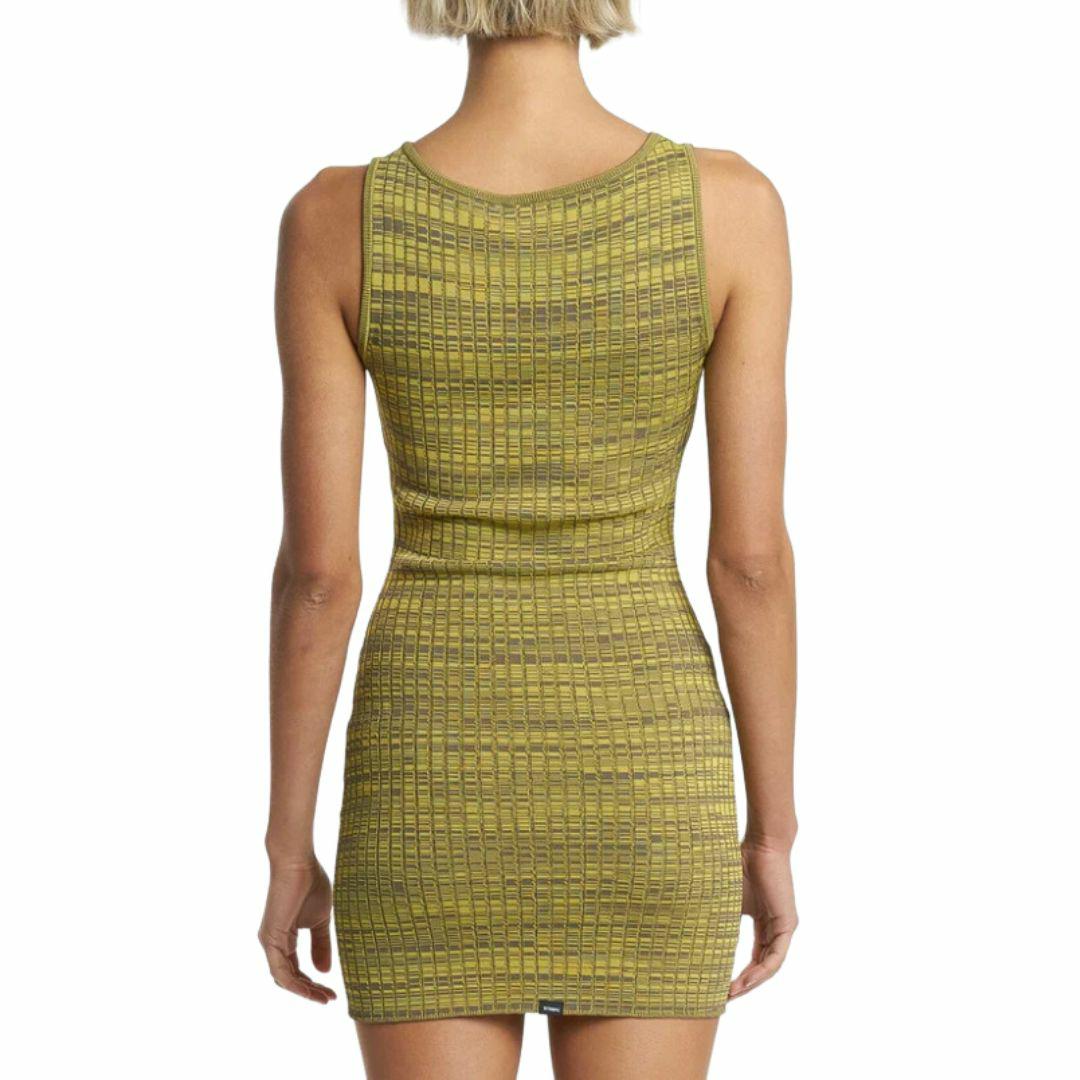 Reaction Knit Mini Dress Womens Skirts And Dresses Colour is Antique Moss