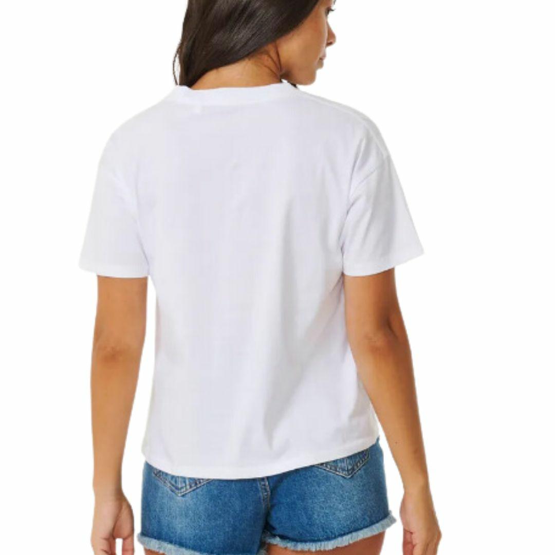 Flora Desto Relaxed Tee Womens Tee Shirts Colour is White