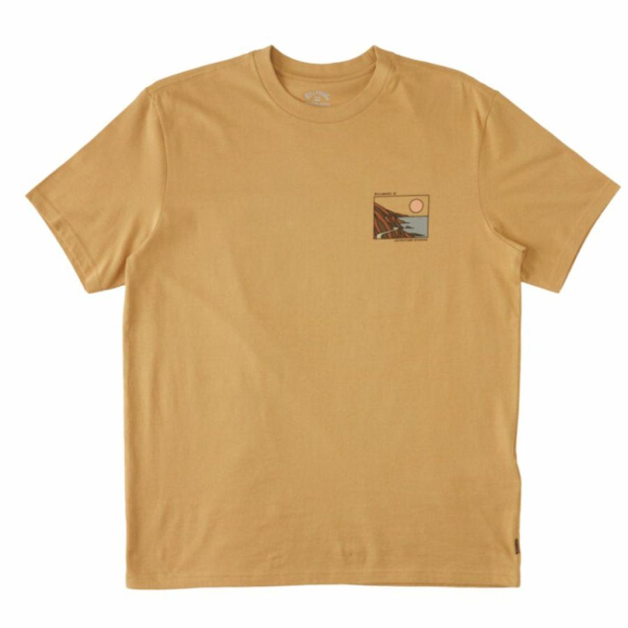 Gateway Ss Mens Tee Shirts Colour is Dusty Gold