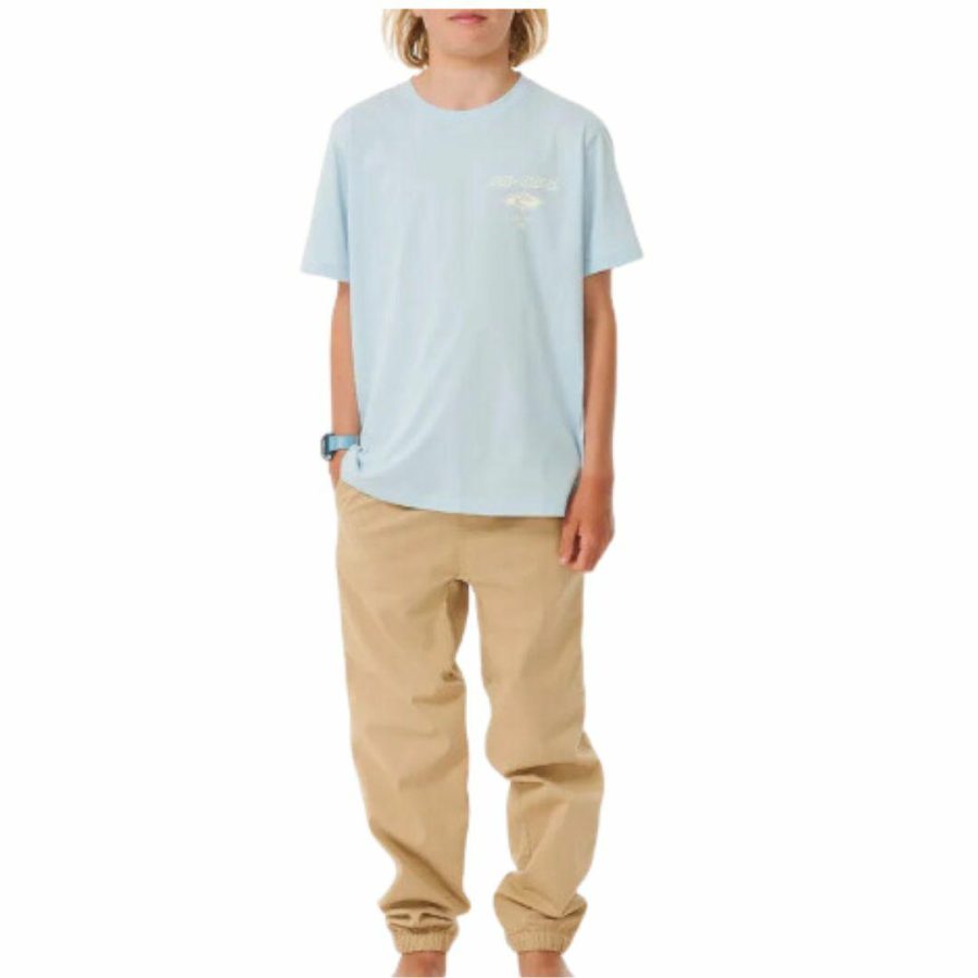 Fadeout Icon Tee - Boy Boys Tee Shirts Colour is Yucca