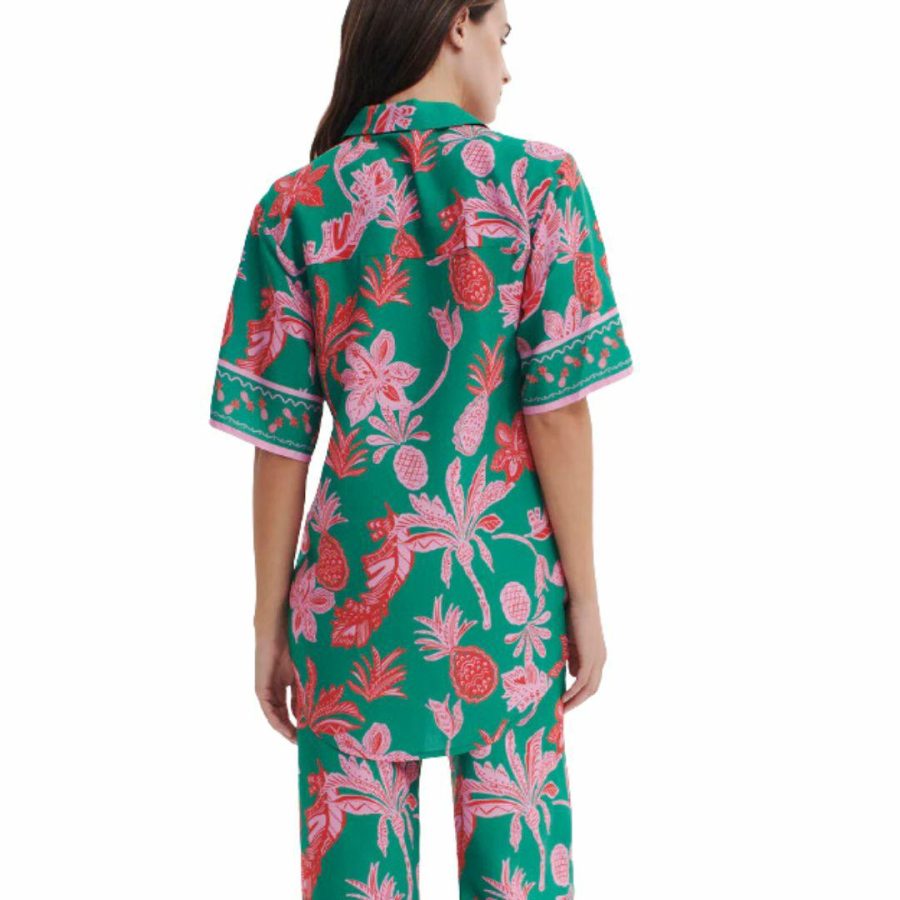 Mai Tai Shirt Womens Tops Colour is Pineapple