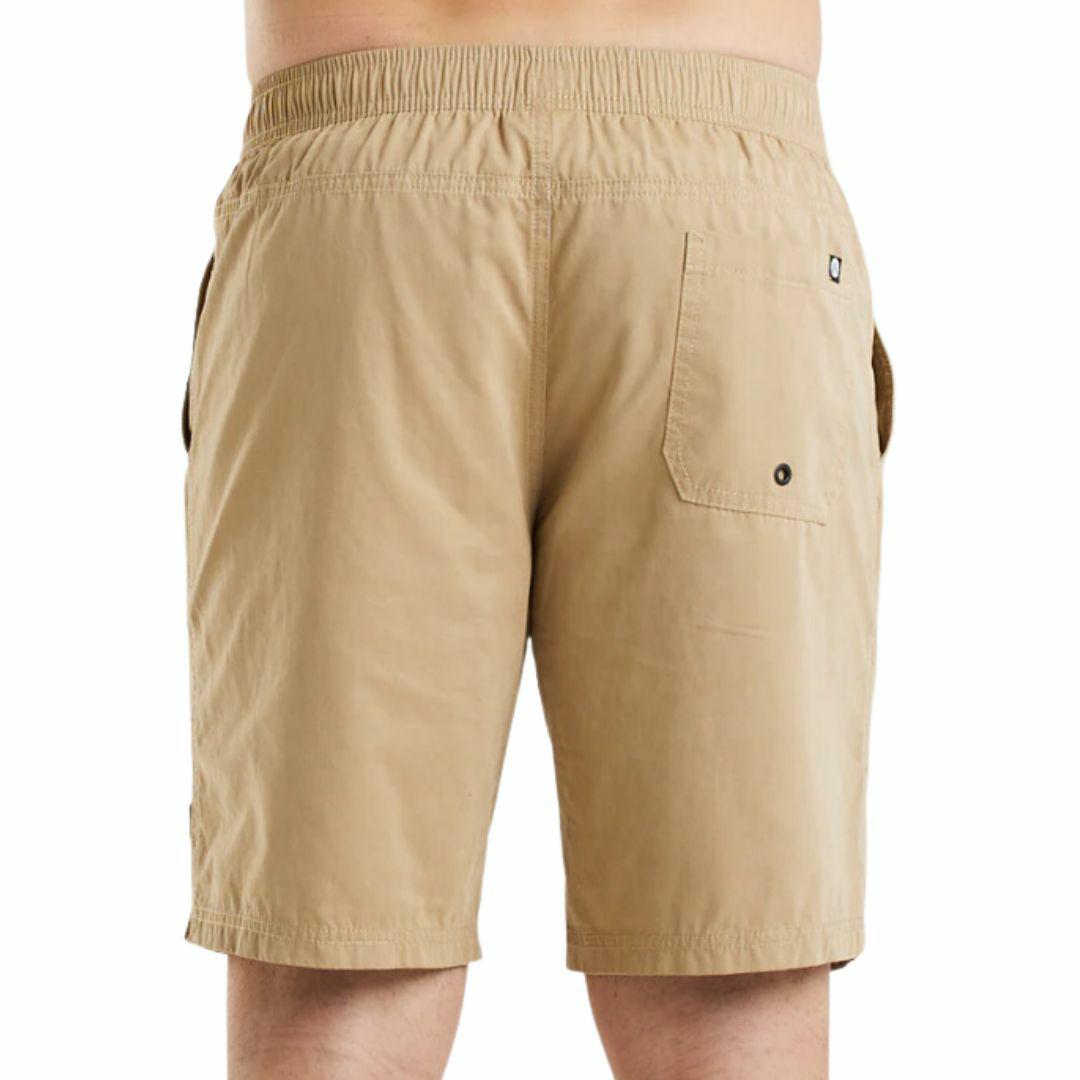 Hueys Core Volley Mens Boardshorts Colour is Taupe