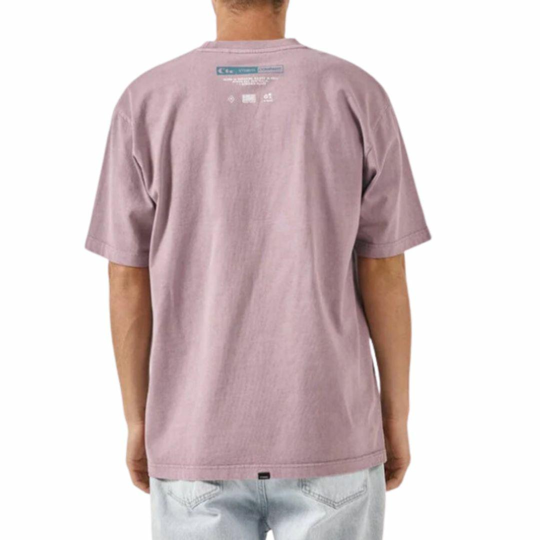 Westside Oversize Fit Tee Mens Tops Colour is Purple