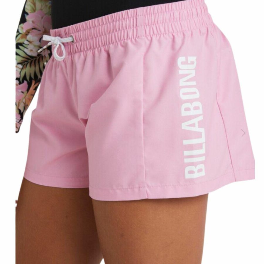 Heat Wave Boardshort Girls Boardshorts Colour is Pink Lemonade