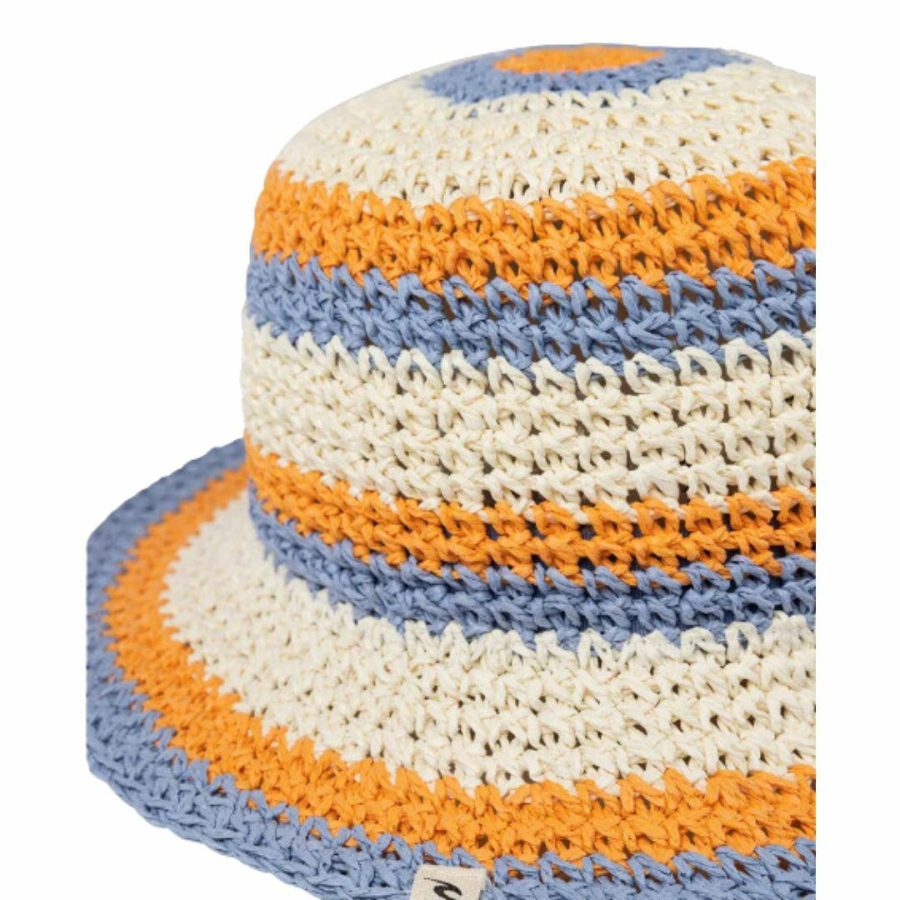 Sun Stripe Crochet Hat-gi Girls Hats Caps And Beanies Colour is Multico