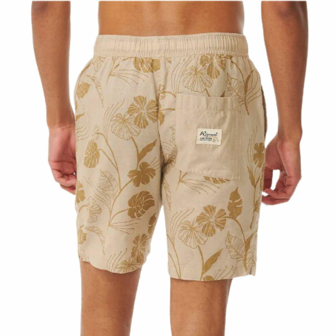 Mod Tropics Volley Mens Boardshorts Colour is Taupe