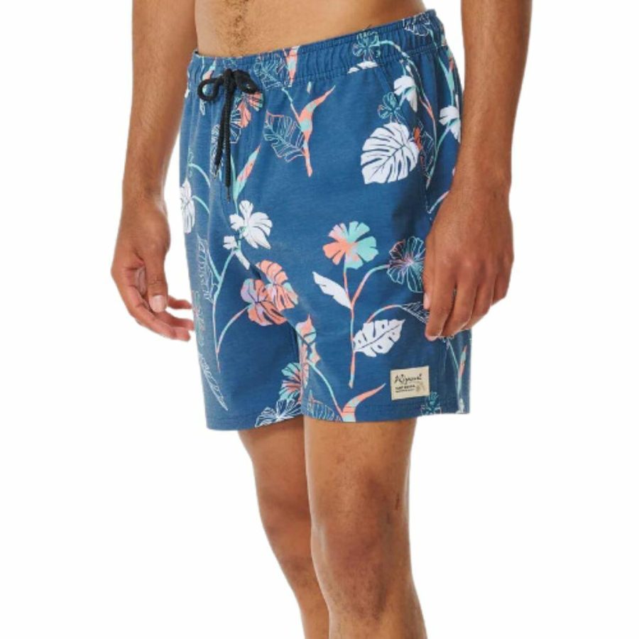 Mod Tropics Volley Mens Boardshorts Colour is Washed Navy