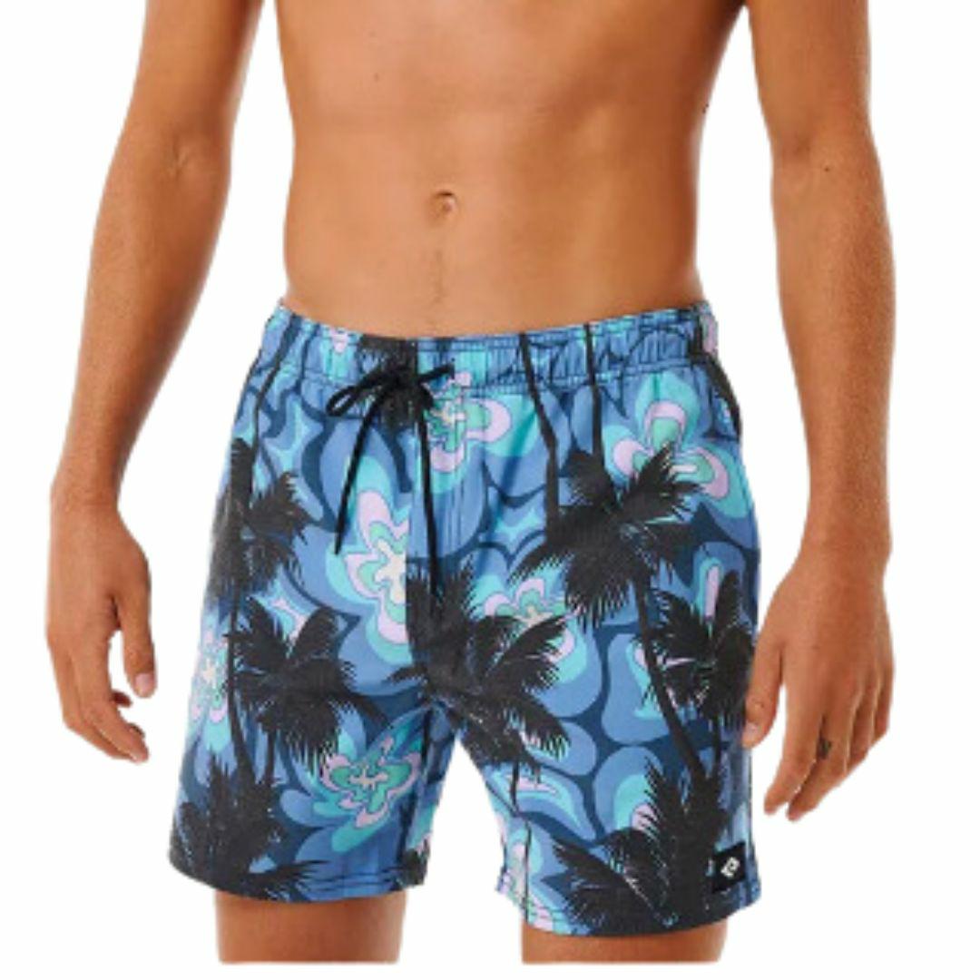 Party Pack Volley Mens Boardshorts Colour is Blue Yonder