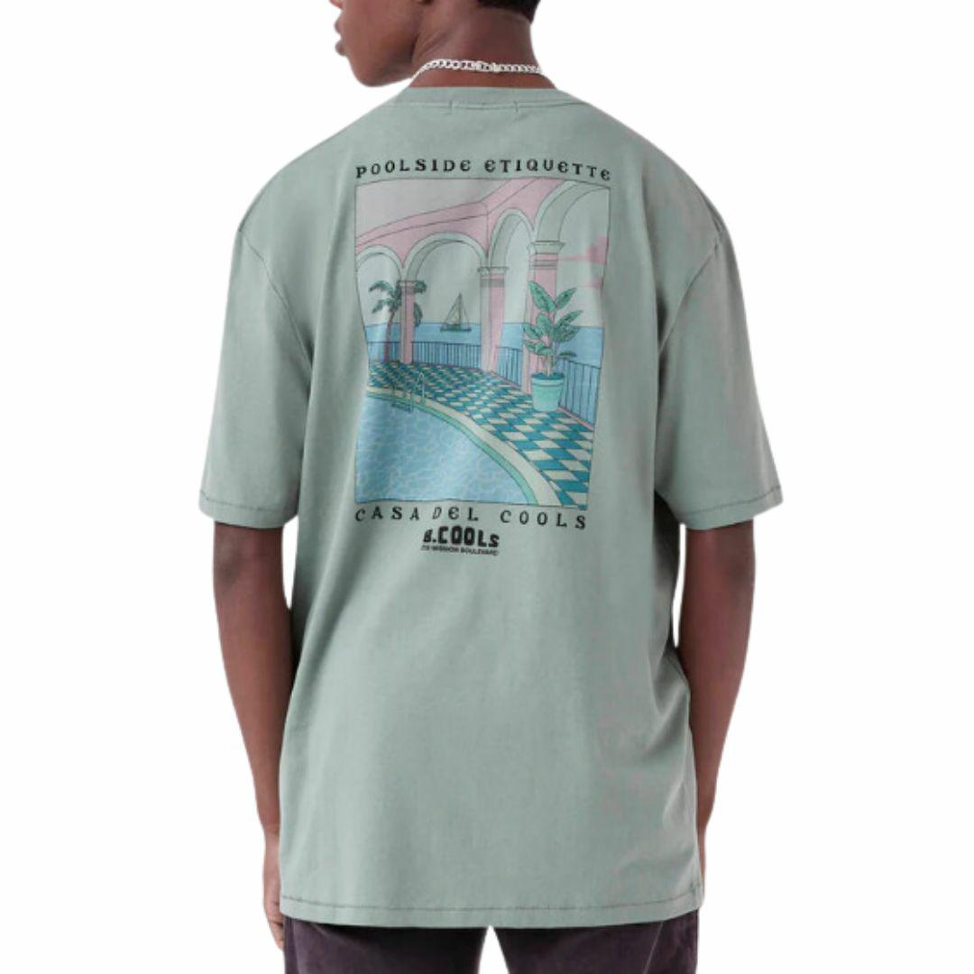 Mission Homie Tee Mens Tops Colour is Emerald