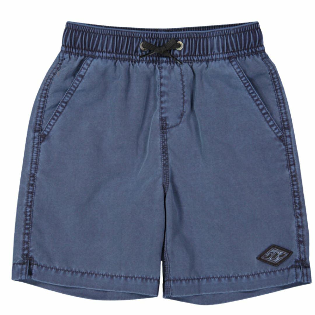 All Day Ovd Layback Kids Toddlers And Groms Boardshorts Colour is North Sea
