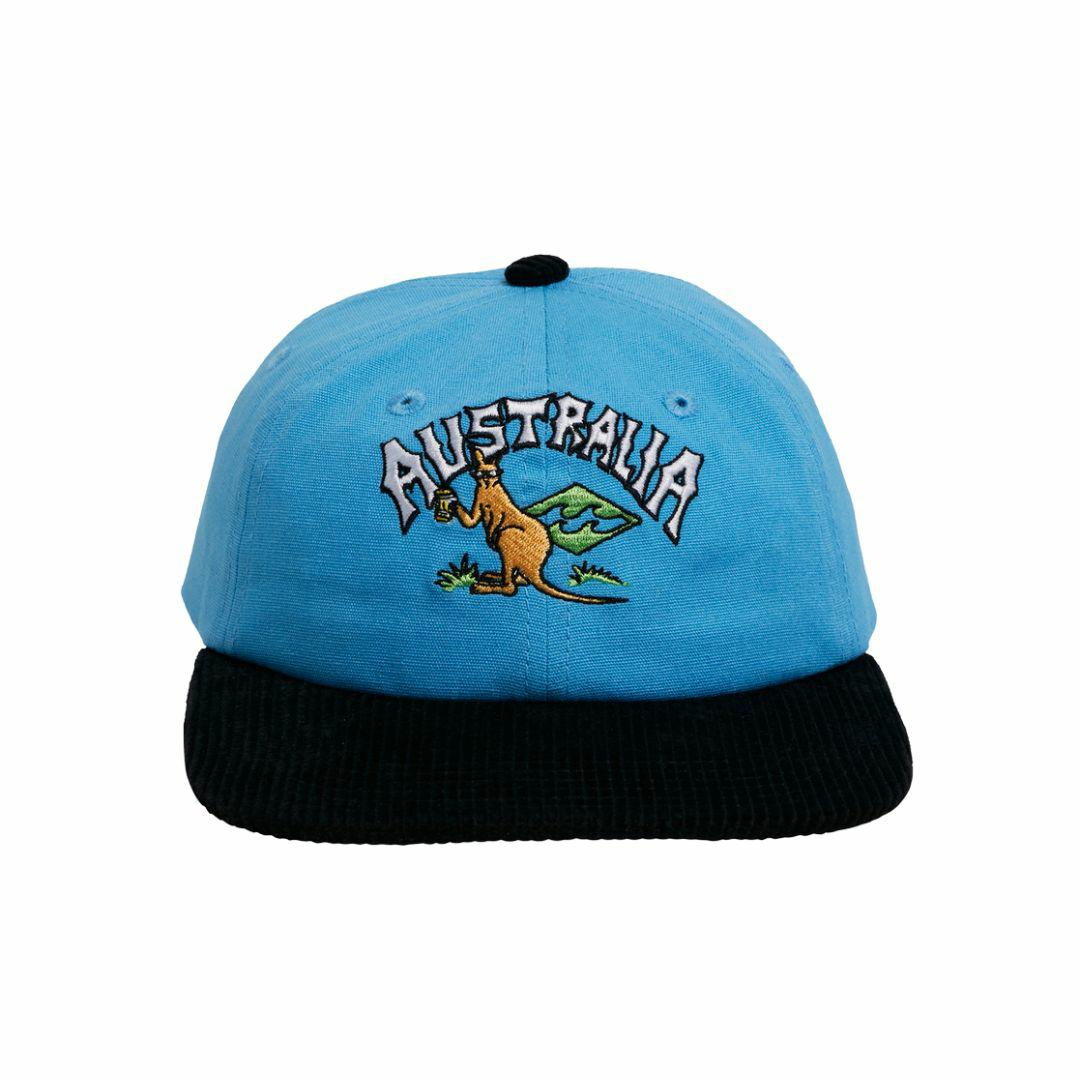 Kanga Snapback Mens Hats Caps And Beanies Colour is Powder Blue