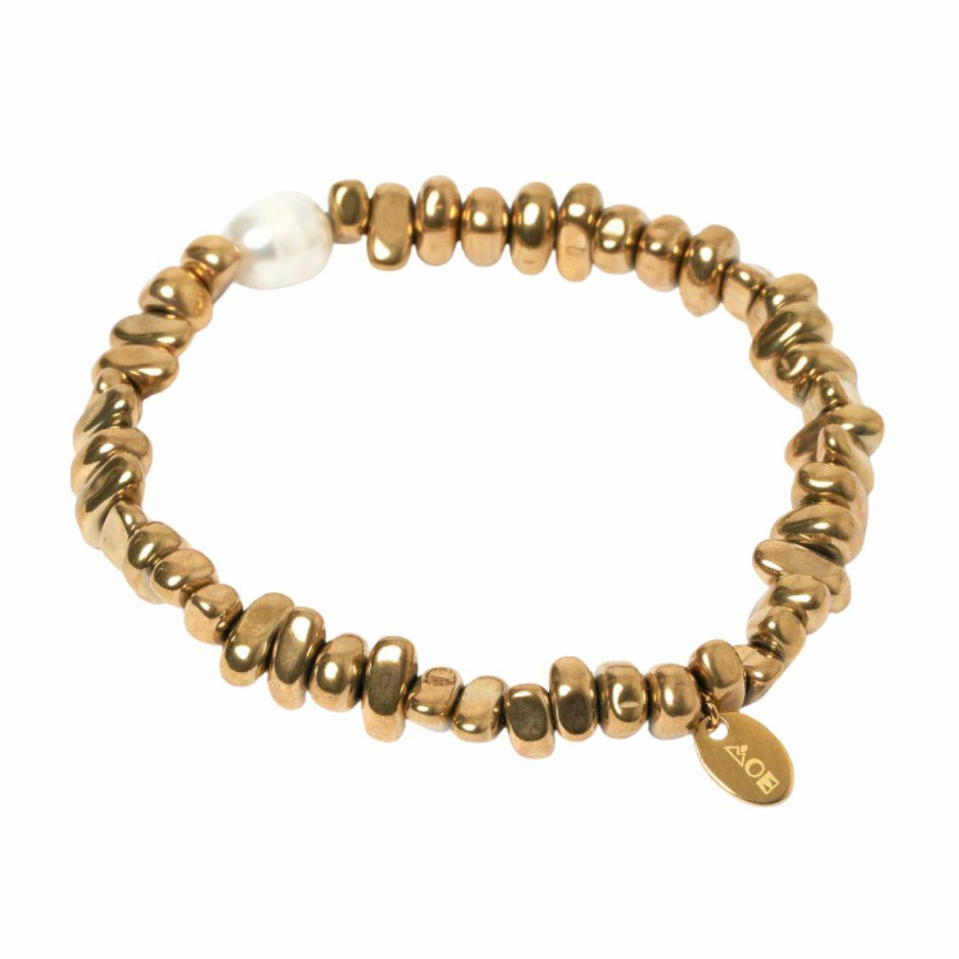 Dahlia Gold Braclet Womens Fashion Accessories Colour is Gold