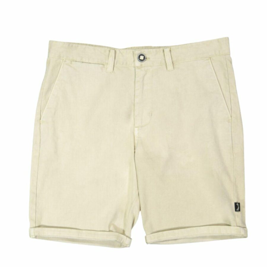 Wave Wash Twill Mens Walkshorts Colour is Oyster