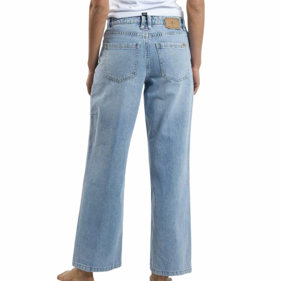 Billie Low Jean Womens Pants And Jeans Colour is Blu