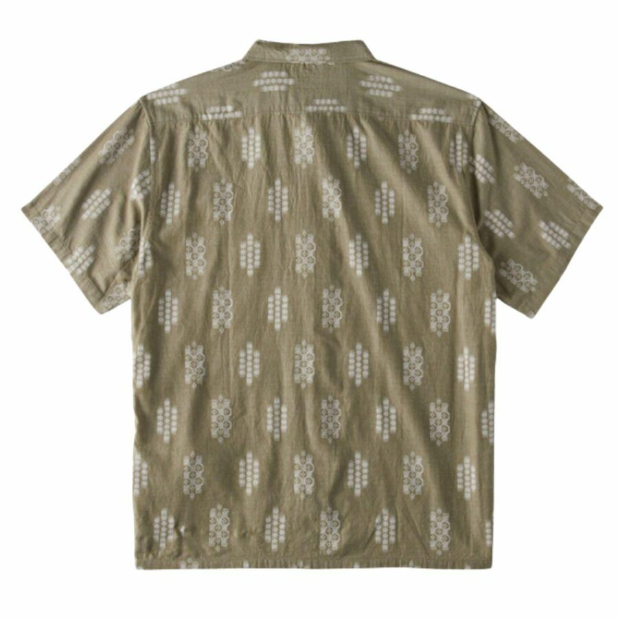Sundays Jacquard Ss Mens Tops Colour is Military Heather