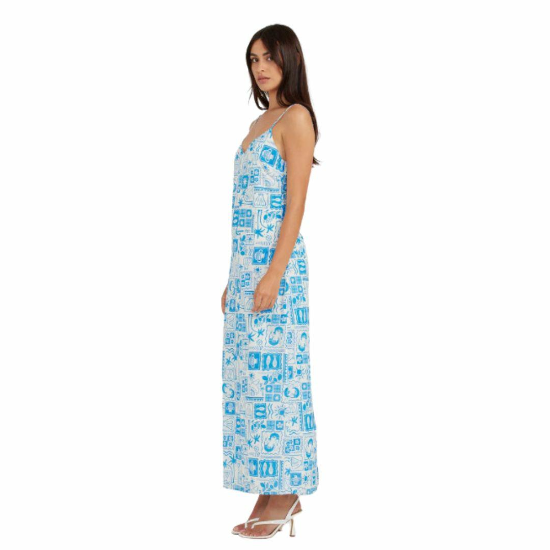 Maile Maxi Dress Womens Skirts And Dresses Colour is Astro Resort