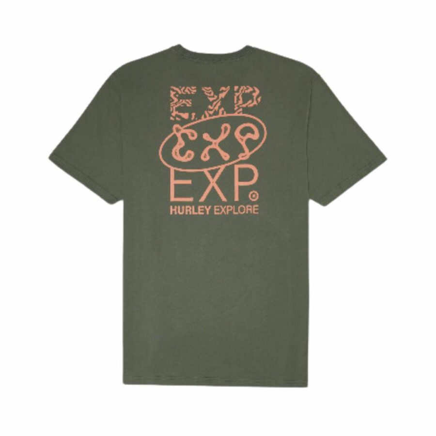 Explore Exp Tee Mens Tee Shirts Colour is Agave Green