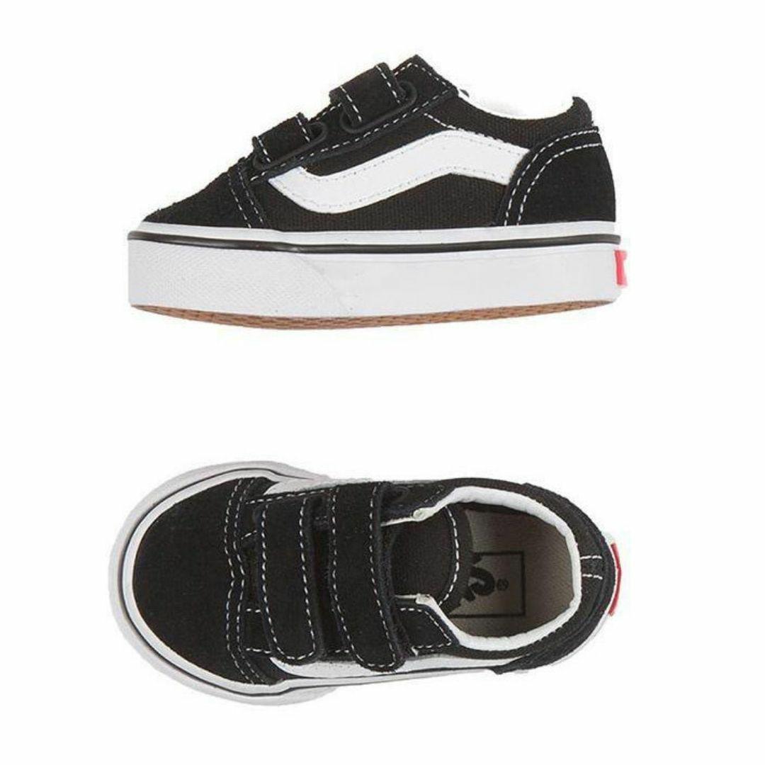 Old Skool V Black Kids Toddlers And Groms Shoes And Boots Colour is Black Black